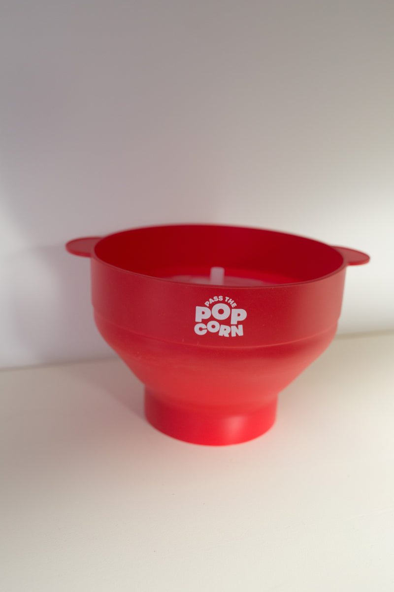 The Microwave Popper Bowl with Lid Pass The Popcorn